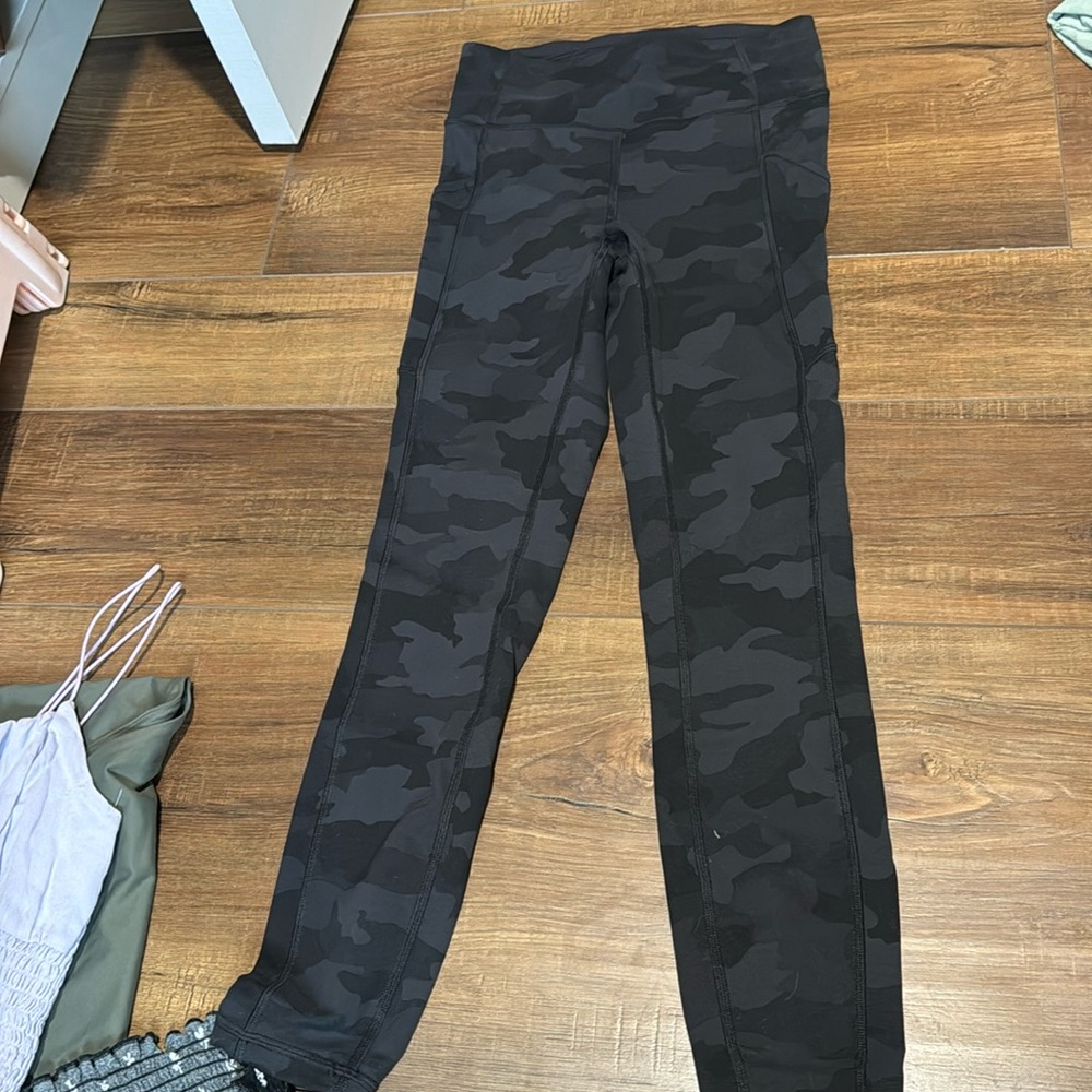 LULULEMON CAMO PANTS